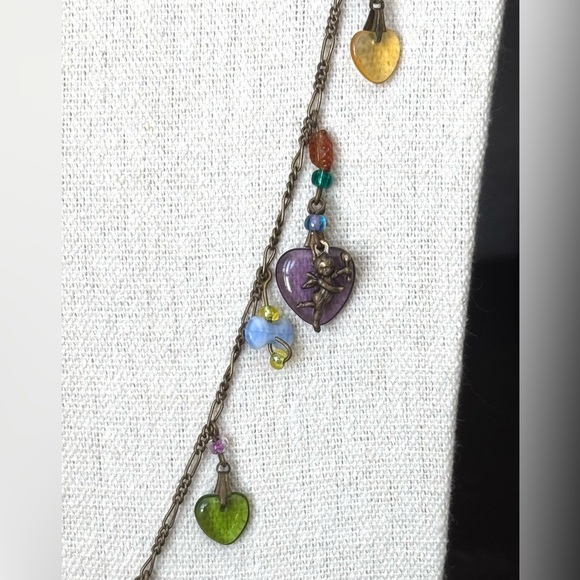 Glass Works Studio Colorful Charm Necklace - Picture 9 of 12